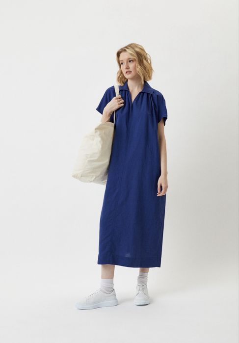 Платье женское лен UNIQLO