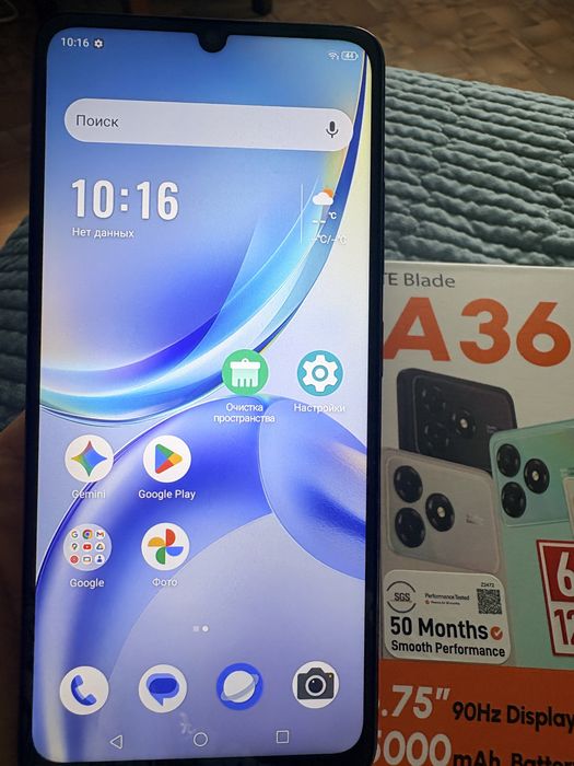Смартфон ZTE Blade A36