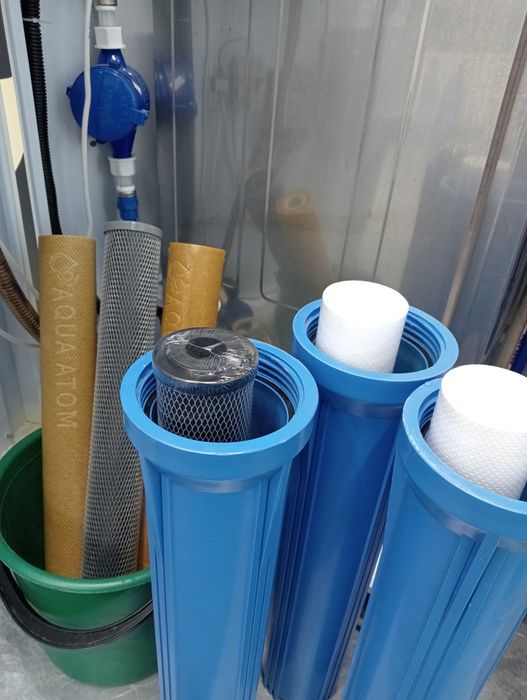 Замена Фильтров в Аппарате для воды