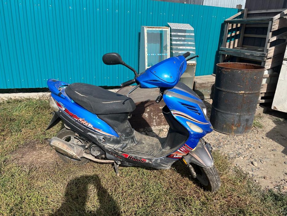 Скутер в нормальном состоянии