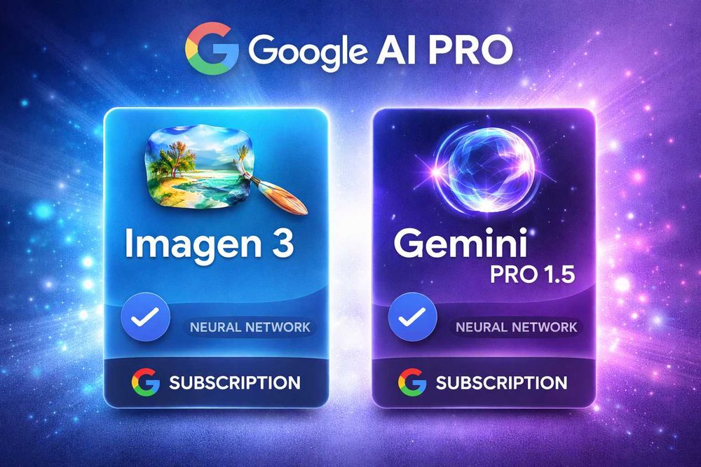 Подписка Google Ai Pro, Gemini, Veo. Не общий аккаунт!