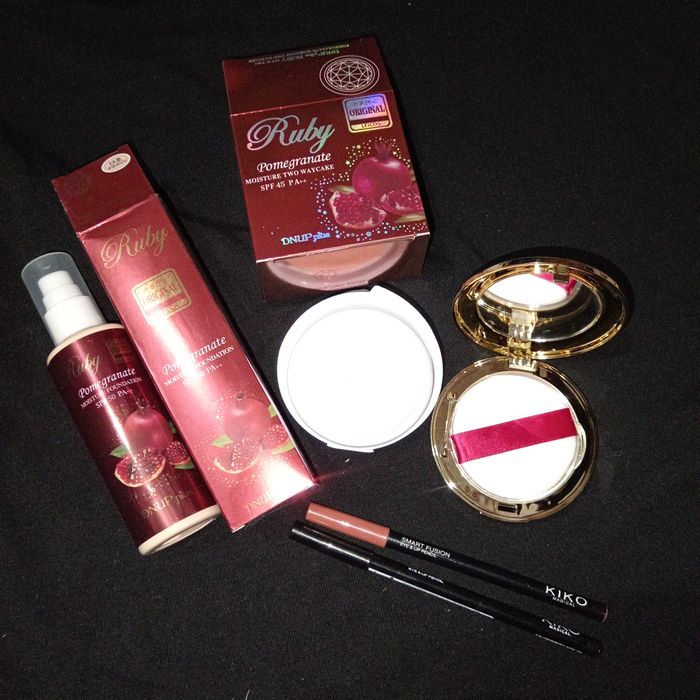 Ruby nabori -yuz, ko‘z, lab uchun kosmetika nabori