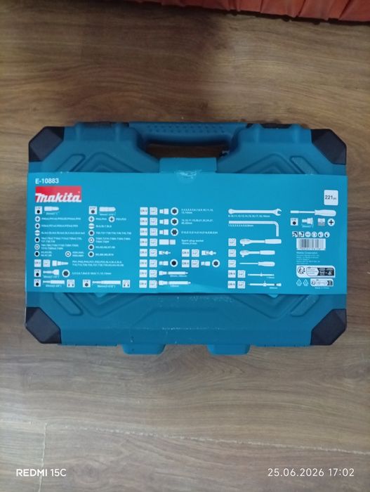 Vand trusa scule profesionala Makita 221 piese