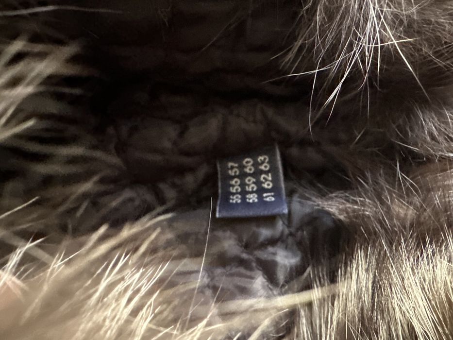 Шапка зима мех