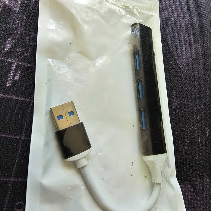 USB-хаб, разветвитель на 4 порта USB