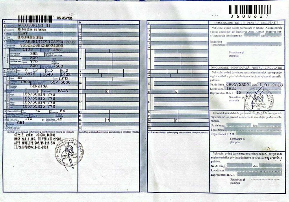 SEAT Ibiza pentru RABLA