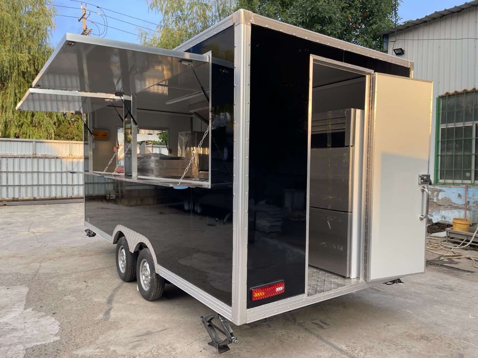 Rulote Comerciale Premium la Comanda, Personalizate, Fast Food Truck