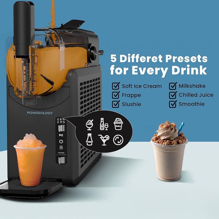 Уред за приготвяне на полузамразени напитки ( скрежина ) slush maker