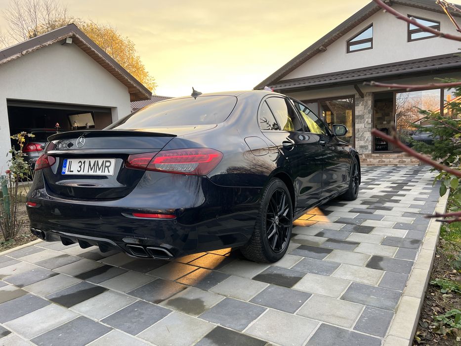 Mercedes e class, accept unele schimburi