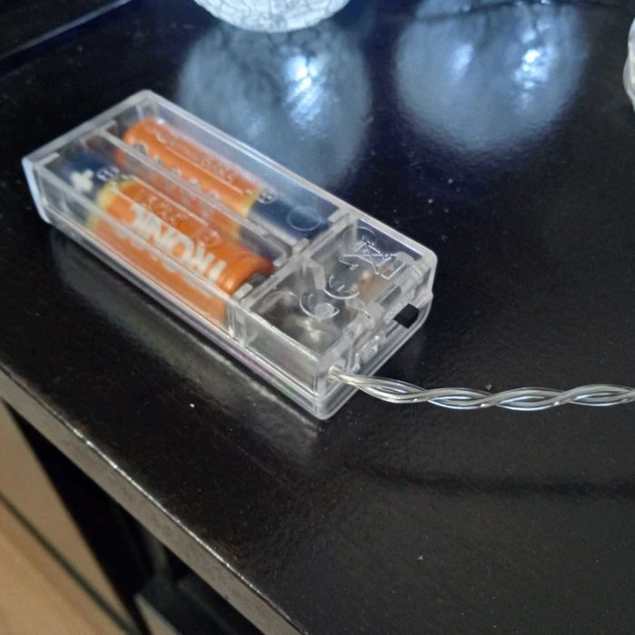 Светещи топки гирлянд за елха декорация