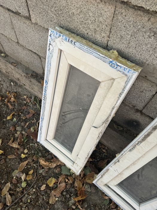 Бу пластик окна комплект