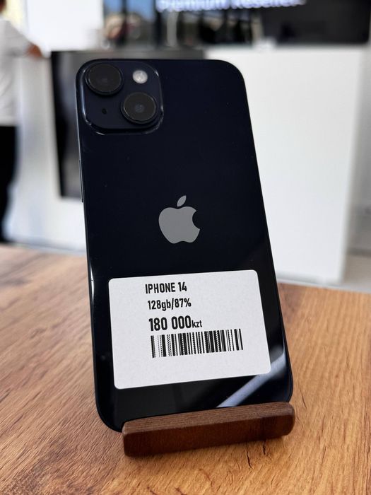 Айфон14•128гб/87%қара
