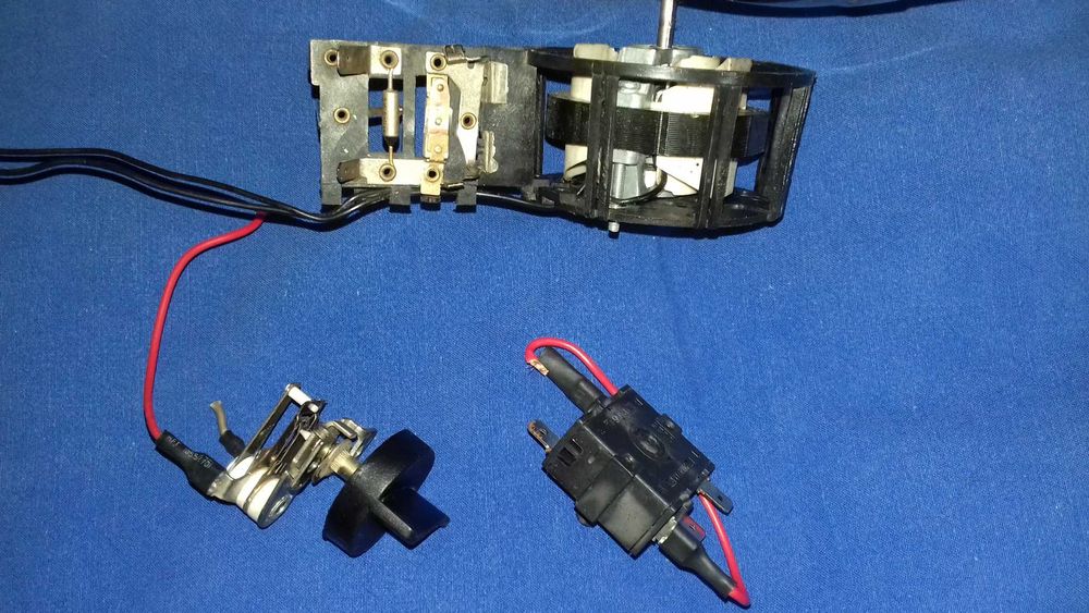 Motor,intrerupator,termostat aeroterma 3 trepte-YJ58-12