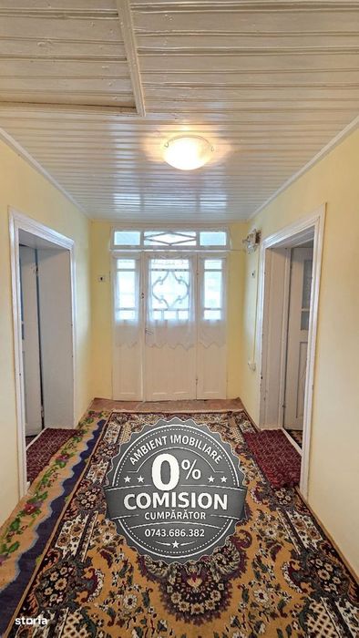 Gospodărie tradițională în localitatea SECUIA, la 10 km de Vaslui;