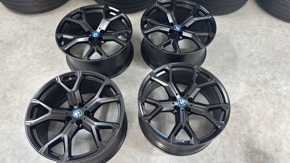 Jante Bmw X5 X6 R21 G05 G06 Originale 741M Negru Mat