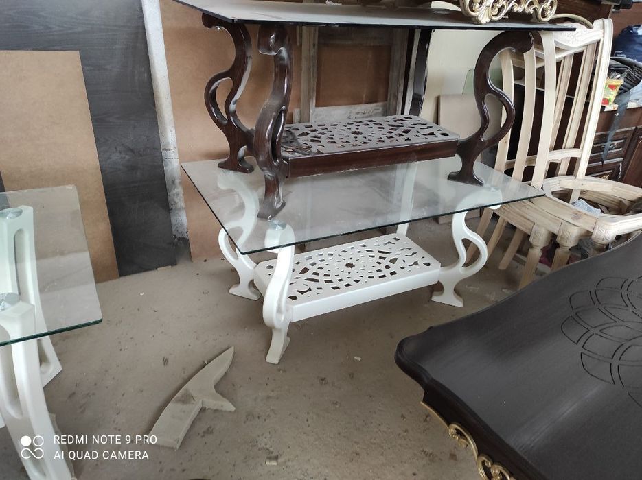 Jurnalniy stol Журнальный столик для офисной и гостиной стеклянная МДФ