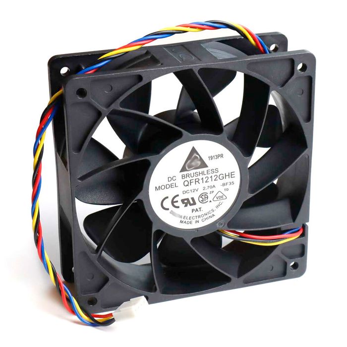 Delta elekronics ventilyatori  2.7 a 12 v