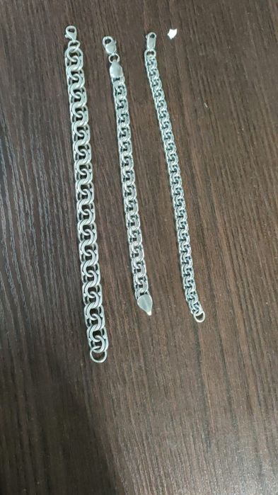 Серебро цепочки Россия