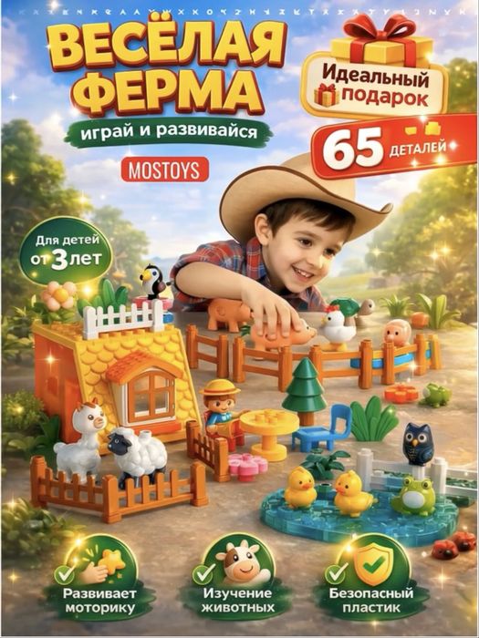 Развивающие игрушки, лего оригинал