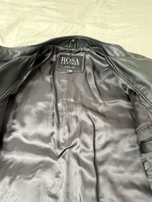 Мъжко кожено яке ROSA LEATHER – естествена кожа, ръчна изработка