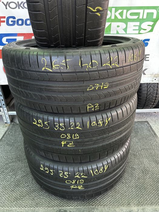Set complet 265/40 R22 106Y XL JLR | 295/35 R22 108Y XL JO - Pirelli PZeroOferta