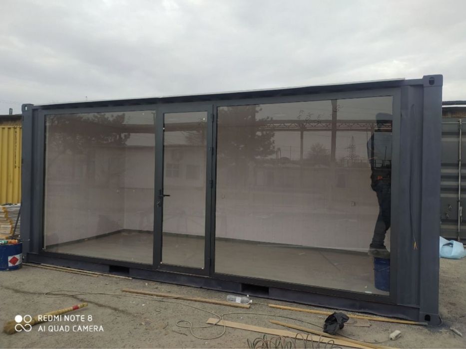 Zamonaviy do'konlar mobil ofislar konteyner