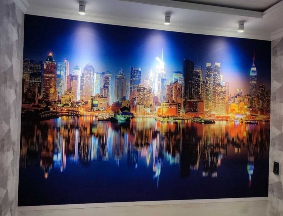 3D фотообои  бесшовные 7.$ АКЦИЯ.