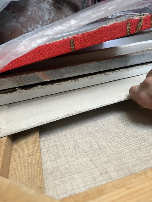 Холсты с подрасником из ЛЬНА отдаю дешево