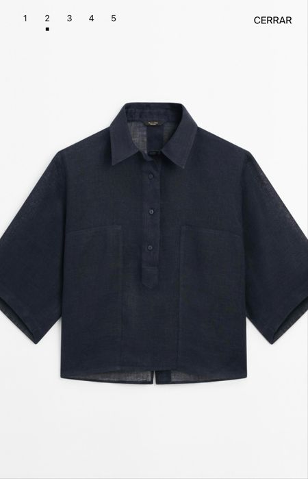 Рубашка топ Massimo Dutti