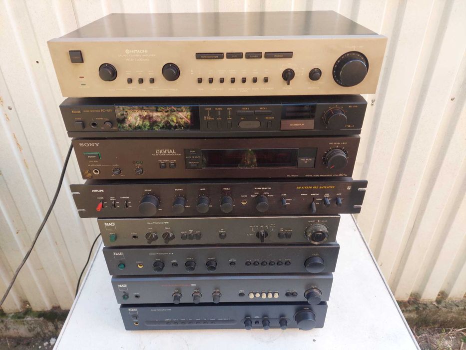 Eq technics sh 8044 sansui pc x11 preamplificator nad rotel rsp 985 ...