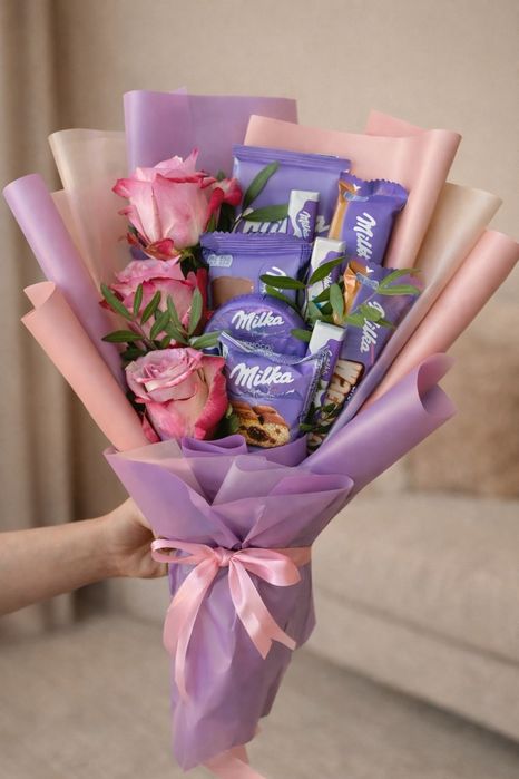 Съедобные букеты на заказ