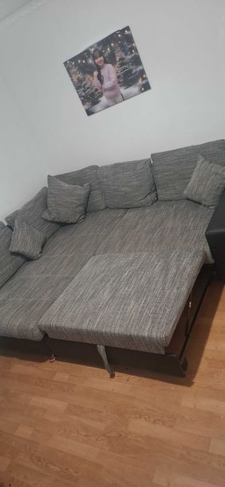 Coltar/Pat Matrimonial stare ca nou 190x220