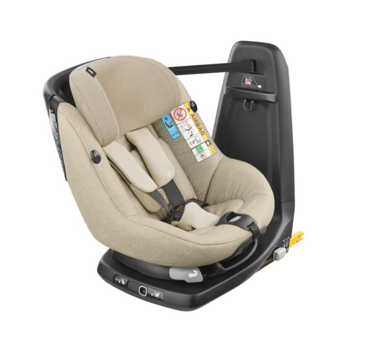 Scaun auto MAXI COSI I-Size AXISSFIX pozitie somn61-105 cm insert bebe