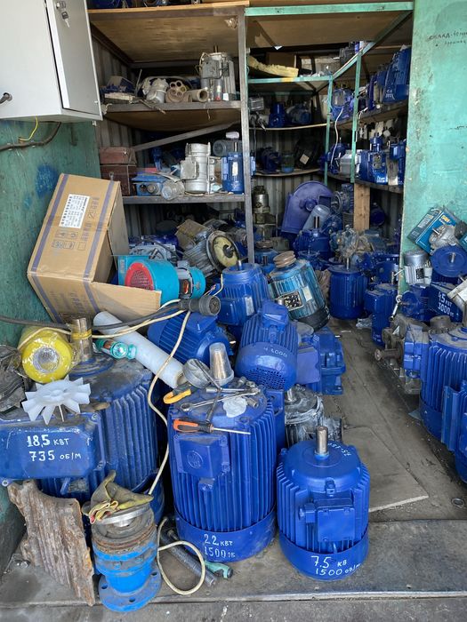 Электродвигели редуктора вентиляторы