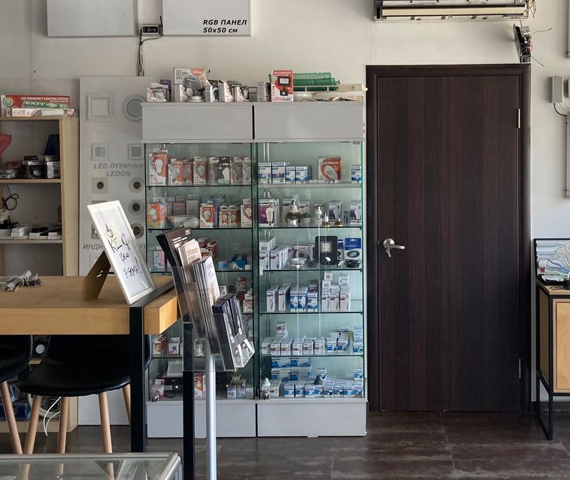 Стъклени  витрини