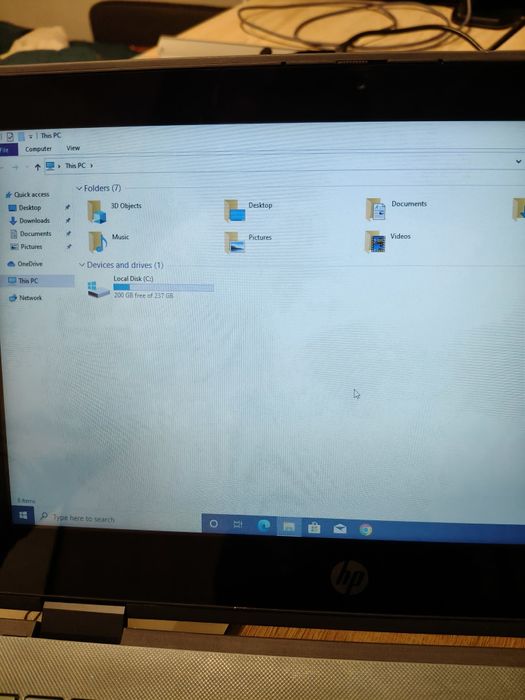 HP Pro X360 G11 Fortis SSD 256gb RAM 8GB baterie