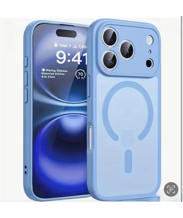 Iphone 17 17 PRO 17 PRO MAX AIR Husa Magsafe Plastic Camera Acoperita