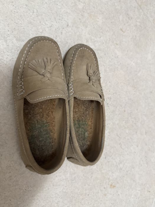 Продам лоферы замша