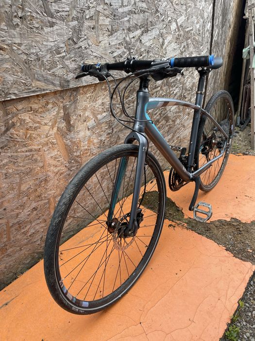 Bicicleta intuitive 13 frane pe disc hidraulice roti 28” cadru aluminiu