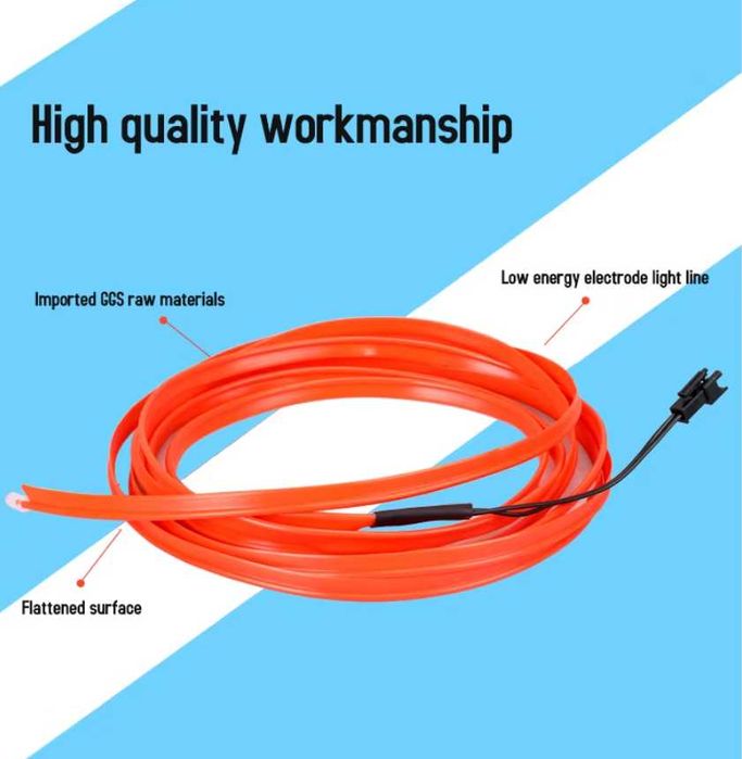 Амбиентно осветление за КОЛА, интериорна LED лента – 5 метра