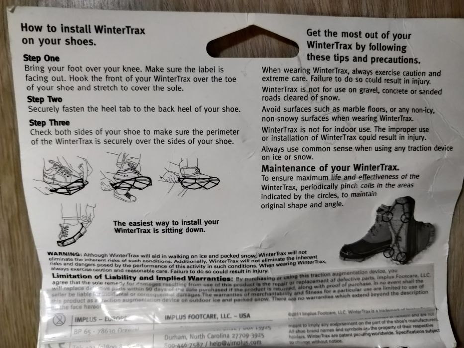 Crampoane anti-alunecare