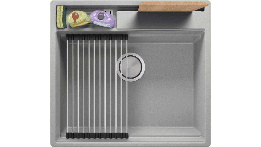 К-т Мивка+Смесител+Сифон Цветове Кухненска Мивка от гранит модел Осло