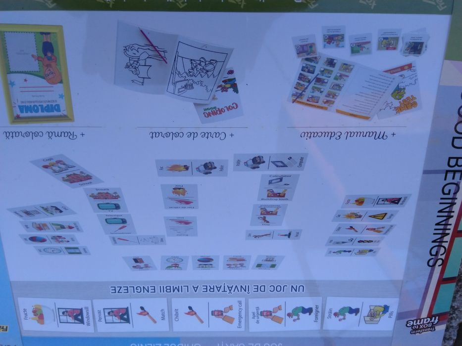 Joc de învățare a limbii engleze