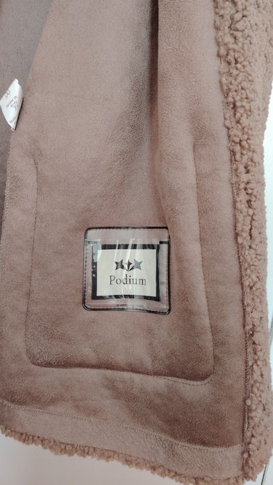 Шубка Тедди, цвет Кемел