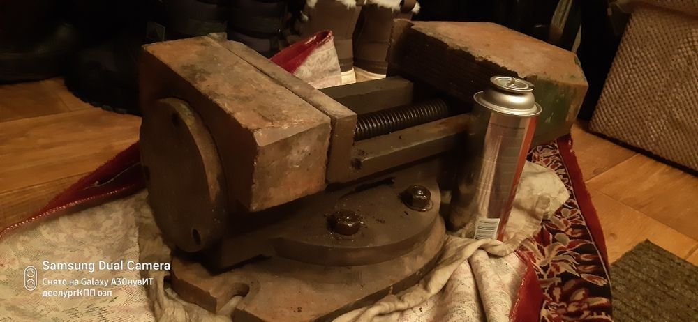 Тиски токарно-фрезерные 200мм