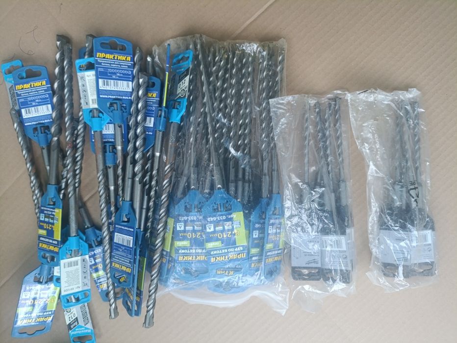 Буры для перфоратора и многое другое