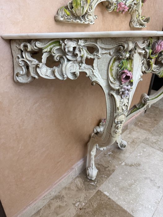 Consola cu oglinda stil Venetian