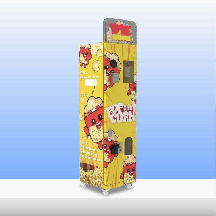 Професионална вендинг машина за царевични пуканки Popcorn Vending Pro