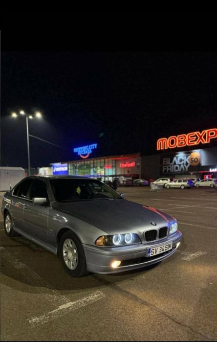 Vând sau schimb BMW E39 520d mașină merge trage se deplasează pe orice distanta acte la zi