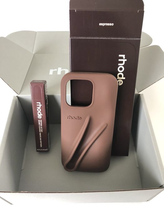 Rhode калъф и Rhode гланц    Rhode Case & Lip Gloss Безплатна доставка